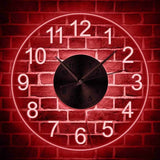 LED Lighting Wall Time Clock