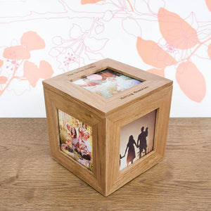 Personalised Photo Frame Keepsake Box - My Art