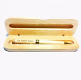 Executive Wooden Pen With Engraved Name - My Art