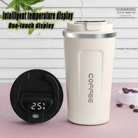 Smart Thermal Coffee Mug LED Temperature Display Insulated