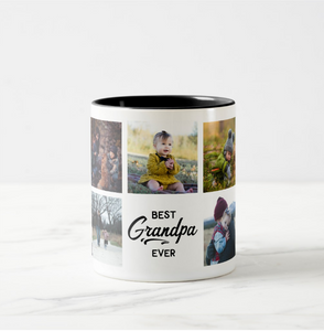 Best PAPA Ever Custom Photo Mug - My Art