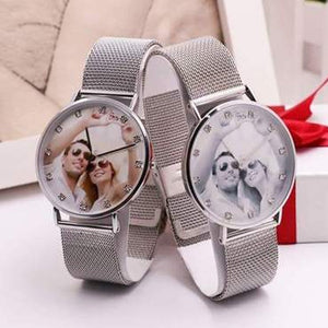 Personalized Metal Wrist Watch - My Art