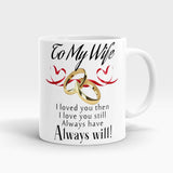 Wife Ring Mug - My Art