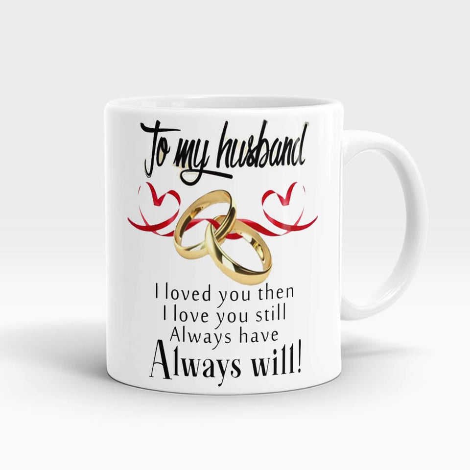 Husband Ring Mug - My Art