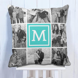 Personalised Monogram 8 Photo Cushion - My Art