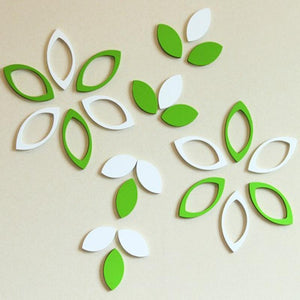 Creative Leaves Acrylic Wall Art