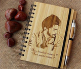 CUSTOMIZE YOUR OWN WOODEN NOTEBOOK WITH PEN - My Art