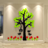 Hallway Flower and Tree Acrylic Wall Art