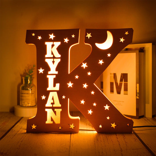 LED Night Light Letter | Personalized Name Gift