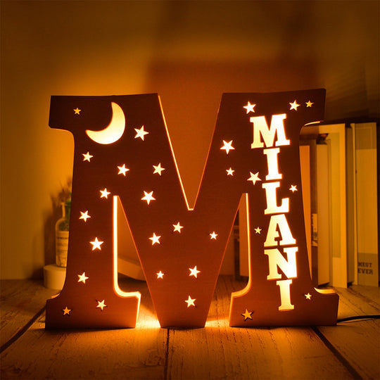 LED Night Light Letter | Personalized Name Gift