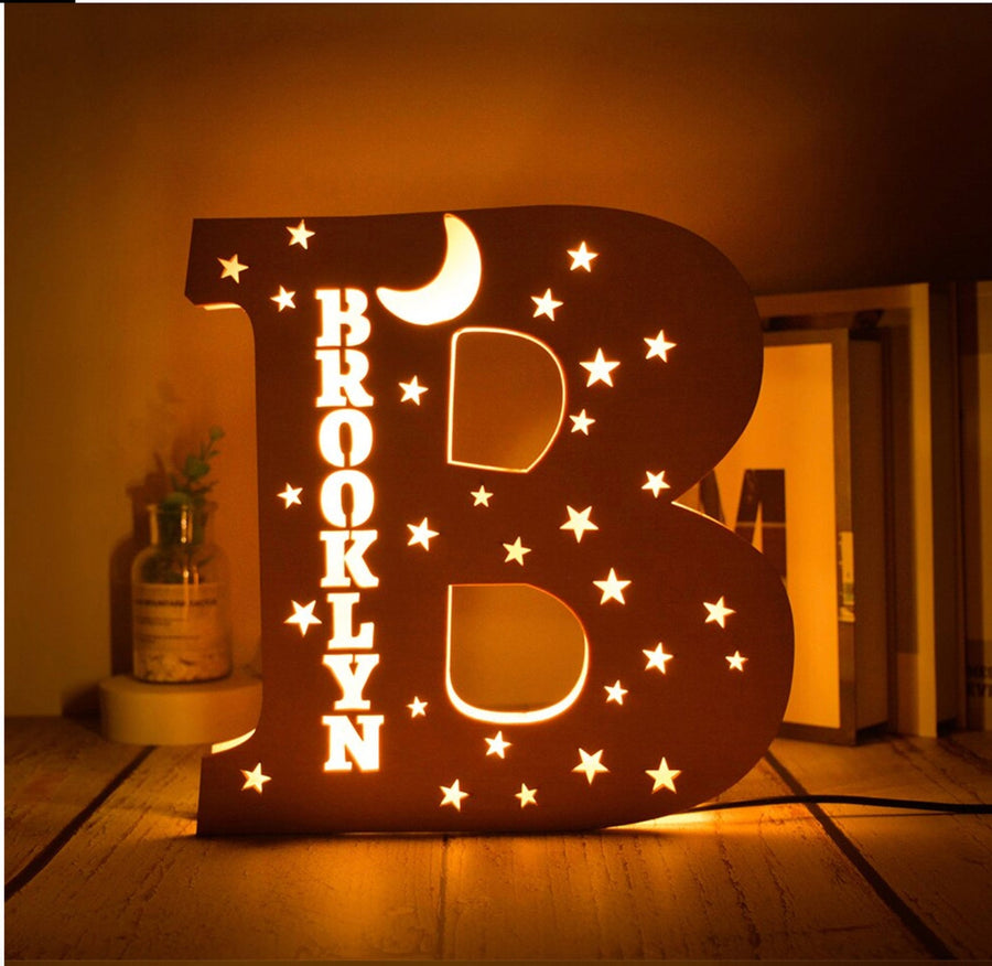 LED Night Light Letter | Personalized Name Gift