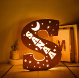 LED Night Light Letter | Personalized Name Gift