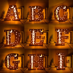 LED Night Light Letter | Personalized Name Gift